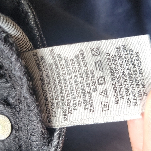 Free people black stretch skinny jean - Picture 6 of 6